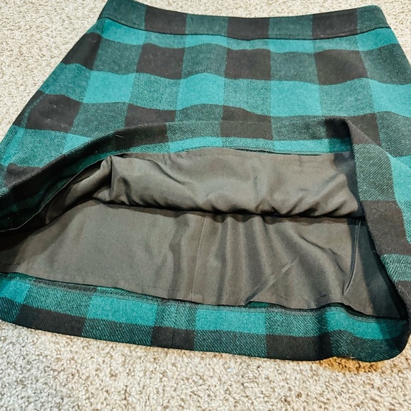 NWT J.Crew Wool Blend A-Line Mini Skirt Size 14 - Picture 8 of 9
